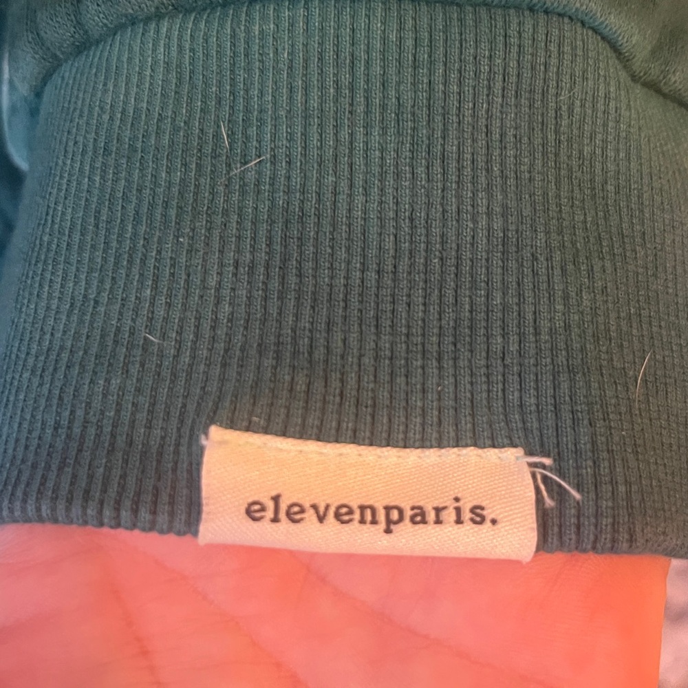 Elevenparis Unisex 'Bless This Mess' Green Tie-Dye Sweatshirt - Picture 5 of 6